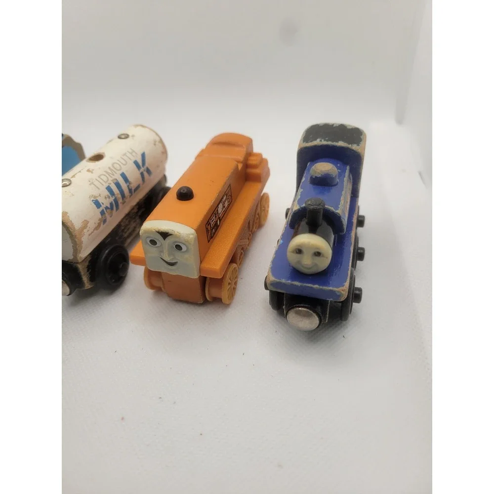 Thomas & Friends Wooden Railway Lot 7pc Thomas Mavis Sir Handel Trevor Terence